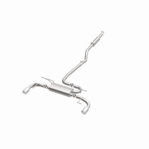 Mazda 3 Performance Exhaust - Rear - Magnaflow - Street Series Cat-Back - Polished - `14-`18