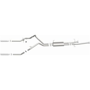 Toyota Tundra Performance Exhaust - Rear - Magnaflow - Street Series Cat Back, Dual Split Rear Exit - Polished - `14-`21 Toyota Tundra Performance Exhaust - Rear - Magnaflow - Street Series Cat Back, Dual Split Rear Exit - Polished - `14-`21