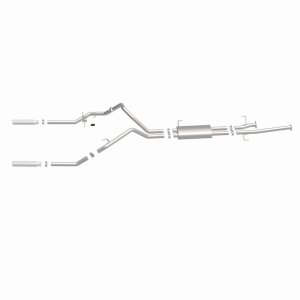 Toyota Tundra Performance Exhaust - Rear - Magnaflow - Street Series Cat Back, Dual Split Rear Exit - Polished - `14-`21 Toyota Tundra Performance Exhaust - Rear - Magnaflow - Street Series Cat Back, Dual Split Rear Exit - Polished - `14-`21