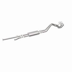 Toyota Tundra Performance Exhaust - Dual Same Side Behind Passenger Rear Tire - Magnaflow - Street Series Cat-Back, 15306 - Polished - `14-`21