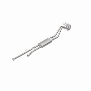 Toyota Tundra Performance Exhaust - Dual Same Side Behind Passenger Rear Tire - Magnaflow - Street Series Cat-Back, 15306 - Polished - `14-`21