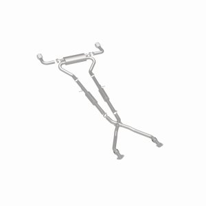 INFINITI Q50 Performance Exhaust - Rear - Magnaflow - Cat Back, Dual Split Rear Exit, Street Series - Polished - `14-`24