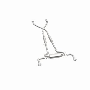 INFINITI Q50 Performance Exhaust - Rear - Magnaflow - Cat Back, Dual Split Rear Exit, Street Series - Polished - `14-`24