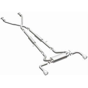 INFINITI Q50 Performance Exhaust - Rear - Magnaflow - Cat Back, Dual Split Rear Exit, Street Series - Polished - `14-`24