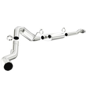 GMC Sierra 1500 Performance Exhaust - Single Rear Exit - Magnaflow - Cat Back, Street Series - 2014
