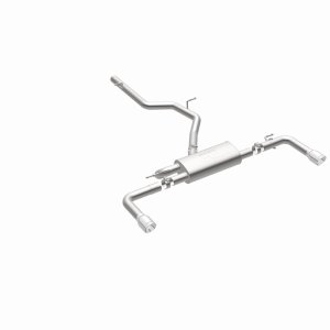 Audi A3 Quattro Performance Exhaust - Dual Split Rear Exit - Magnaflow - Touring Cat-Back - Polished - `15-`20