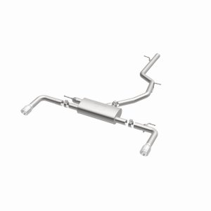 Audi A3 Quattro Performance Exhaust - Dual Split Rear Exit - Magnaflow - Touring Cat-Back - Polished - `15-`20