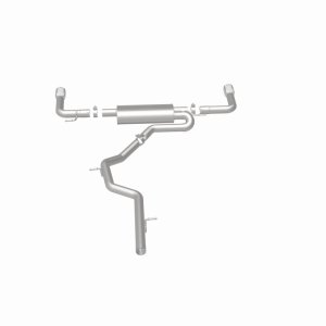 Audi A3 Quattro Performance Exhaust - Dual Split Rear Exit - Magnaflow - Touring Cat-Back - Polished - `15-`20