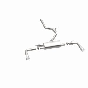 Audi A3 Quattro Performance Exhaust - Dual Split Rear Exit - Magnaflow - Touring Cat-Back - Polished - `15-`20