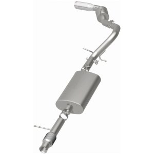 GMC Yukon Performance Exhaust - Single Rear Exit - Magnaflow - Street Series Cat Back - 2015