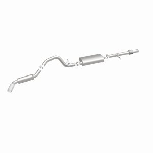 Chevrolet Suburban Performance Exhaust - Single Passenger Side Rear - Magnaflow - Street Series Cat Back - Polished - 2015