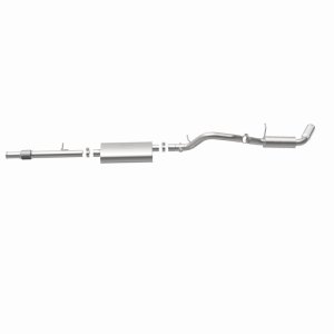 Chevrolet Suburban Performance Exhaust - Single Passenger Side Rear - Magnaflow - Street Series Cat Back - Polished - 2015