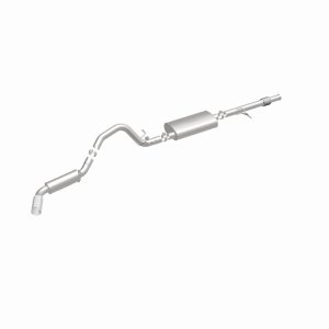 Chevrolet Suburban Performance Exhaust - Single Passenger Side Rear - Magnaflow - Street Series Cat Back - Polished - 2015