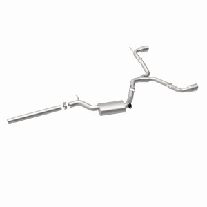 Volkswagen GTI Performance Exhaust - Magnaflow - Cat Back, Dual Split Rear Exit - Polished - `15-`17