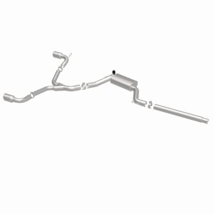 Volkswagen GTI Performance Exhaust - Magnaflow - Cat Back, Dual Split Rear Exit - Polished - `15-`17