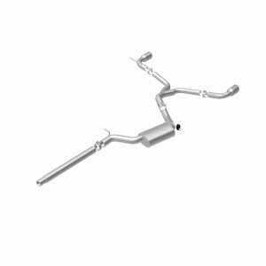 Volkswagen GTI Performance Exhaust - Magnaflow - Cat Back, Dual Split Rear Exit - Polished - `15-`17