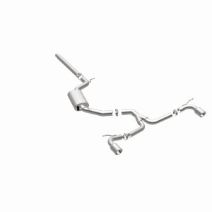 Volkswagen GTI Performance Exhaust - Magnaflow - Cat Back, Dual Split Rear Exit - Polished - `15-`17