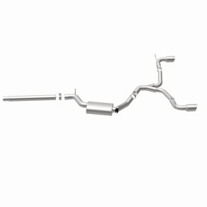 Volkswagen GTI Performance Exhaust - Magnaflow - Cat Back, Dual Split Rear Exit - Polished - `15-`17