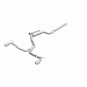 Volkswagen GTI Performance Exhaust - Magnaflow - Cat Back, Dual Split Rear Exit - Polished - `15-`17