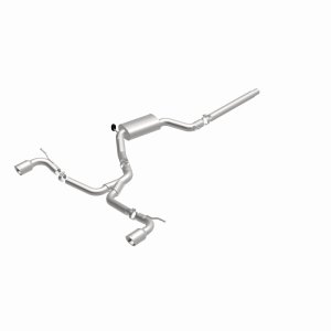 Volkswagen GTI Performance Exhaust - Magnaflow - Cat Back, Dual Split Rear Exit - Polished - `15-`17