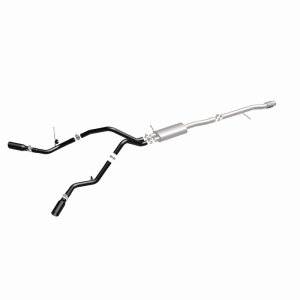 GMC Sierra Performance Exhaust - Rear - Magnaflow - Cat Back - Black - `14-`15