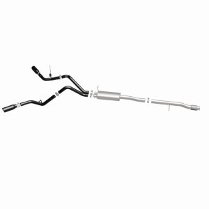 GMC Sierra Performance Exhaust - Rear - Magnaflow - Cat Back - Black - `14-`15