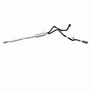 GMC Sierra Performance Exhaust - Rear - Magnaflow - Cat Back - Black - `14-`15