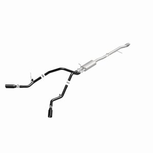 GMC Sierra Performance Exhaust - Rear - Magnaflow - Cat Back - Black - `14-`15