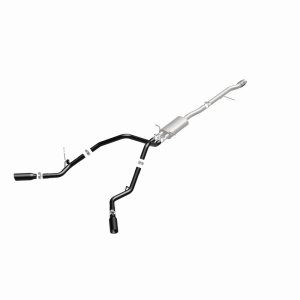 GMC Sierra Performance Exhaust - Rear - Magnaflow - Cat Back - Black - `14-`15