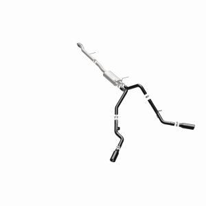 GMC Sierra Performance Exhaust - Rear - Magnaflow - Cat Back - Black - `14-`15