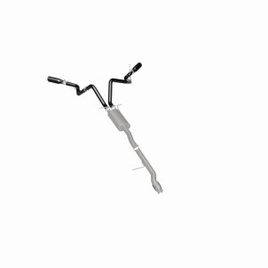 GMC Sierra Performance Exhaust - Rear - Magnaflow - Cat Back - Black - `14-`15