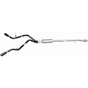 GMC Sierra Performance Exhaust - Rear - Magnaflow - Cat Back - Black - `14-`15