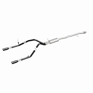 GMC Sierra Performance Exhaust - Magnaflow - Cat Back, Street Series - Black - `14-`15