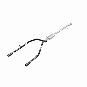 GMC Sierra Performance Exhaust - Magnaflow - Cat Back, Street Series - Black - `14-`15