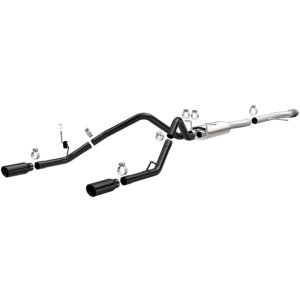 GMC Sierra Performance Exhaust - Magnaflow - Cat Back, Street Series - Black - `14-`15 GMC Sierra Performance Exhaust - Magnaflow - Cat Back, Street Series - Black - `14-`15