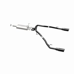 Dodge Ram 1500 Performance Exhaust - Dual Spilt Rear Exit - Magnaflow - Street Series Cat Back - Black - `09-`15
