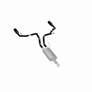 Dodge Ram 1500 Performance Exhaust - Dual Spilt Rear Exit - Magnaflow - Street Series Cat Back - Black - `09-`15