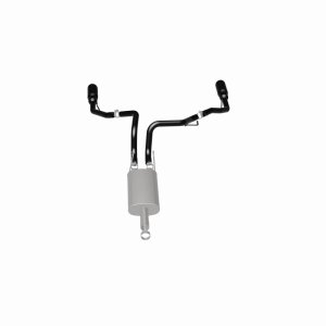 Dodge Ram 1500 Performance Exhaust - Dual Spilt Rear Exit - Magnaflow - Street Series Cat Back - Black - `09-`15