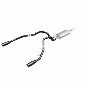 Dodge Ram 1500 Performance Exhaust - Dual Spilt Rear Exit - Magnaflow - Street Series Cat Back - Black - `09-`15