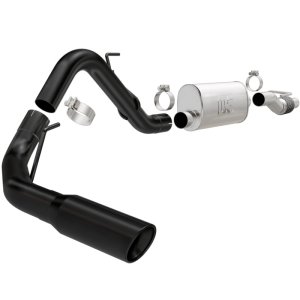Ford F-150 Performance Exhaust - Single Side Exit Rear - Magnaflow - Cat Back - Black - `11-`14