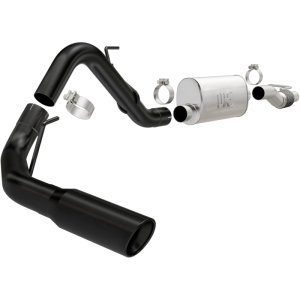 Ford F-150 Performance Exhaust - Single Side Exit Rear - Magnaflow - Cat Back - Black - `11-`14