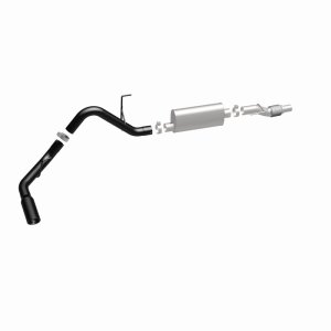 Ford F-150 Performance Exhaust - Single Side Exit Rear - Magnaflow - Cat Back - Black - `11-`14