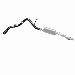 Ford F-150 Performance Exhaust - Single Side Exit Rear - Magnaflow - Cat Back - Black - `11-`14