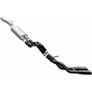 Ford F-150 Performance Exhaust - Magnaflow - Cat Back, Dual Same Side Exit, Street Series - Black - `10-`14