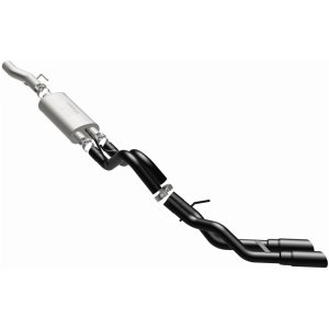 Ford F-150 Performance Exhaust - Magnaflow - Cat Back, Dual Same Side Exit, Street Series - Black - `10-`14