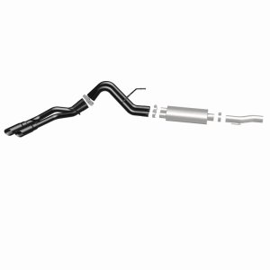 Ford F-150 Performance Exhaust - Magnaflow - Cat Back, Dual Same Side Exit, Street Series - Black - `10-`14
