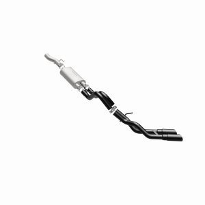 Ford F-150 Performance Exhaust - Magnaflow - Cat Back, Dual Same Side Exit, Street Series - Black - `10-`14