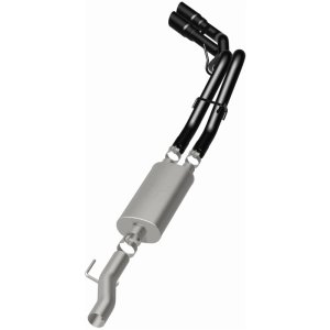 Ford F-150 Performance Exhaust - Magnaflow - Cat Back, Dual Same Side Exit, Street Series - Black - `10-`14