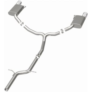 Audi Allroad Performance Exhaust - Rear - Magnaflow - Touring Cat Back, Dual Split Exit - `13-`16 Audi Allroad Performance Exhaust - Rear - Magnaflow - Touring Cat Back, Dual Split Exit - `13-`16