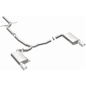 Audi Allroad Performance Exhaust - Rear - Magnaflow - Touring Cat Back, Dual Split Exit - `13-`16 Audi Allroad Performance Exhaust - Rear - Magnaflow - Touring Cat Back, Dual Split Exit - `13-`16